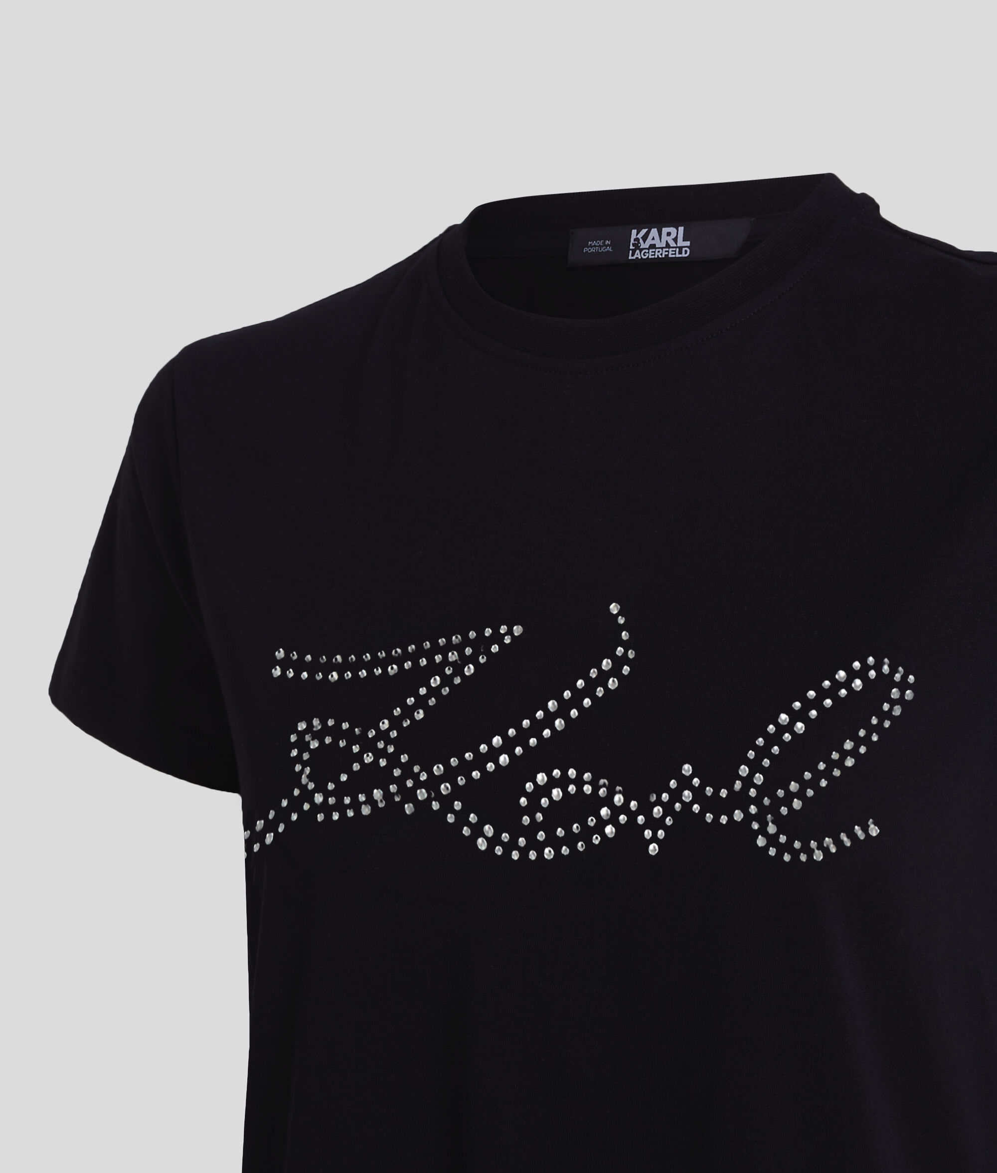 (image for) Responsive Rhinestone Karl Signature T-Shirt